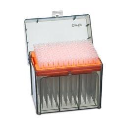 ClipTip™ Pipette Tips, 300 Ext, Non-filtered, Sterile, Rack, 300 μL, Orange