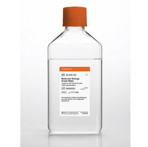 Corning® 1L Molecular Biology Grade Water Tested to USP Sterile Purified Water Specifications