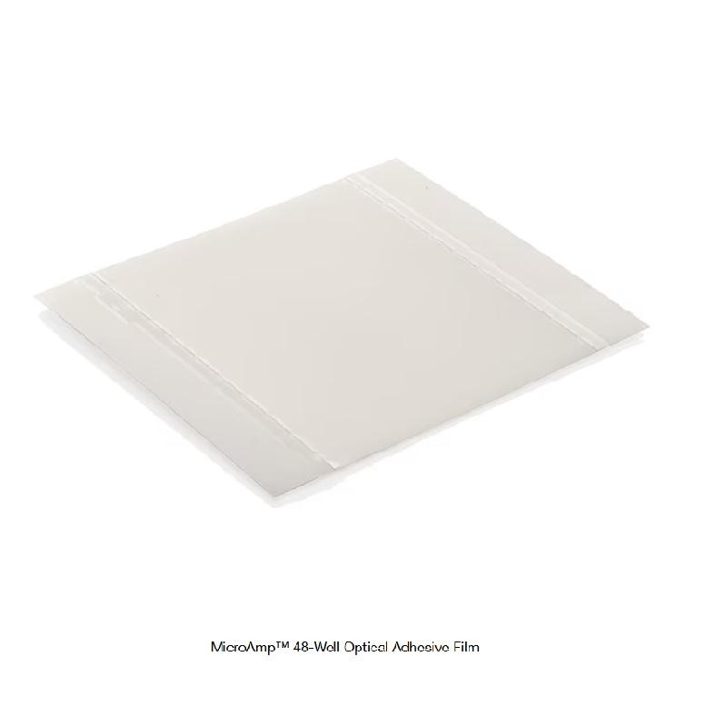 Applied Biosystems™ MicroAmp™ 48-Well Optical Adhesive Film, 100