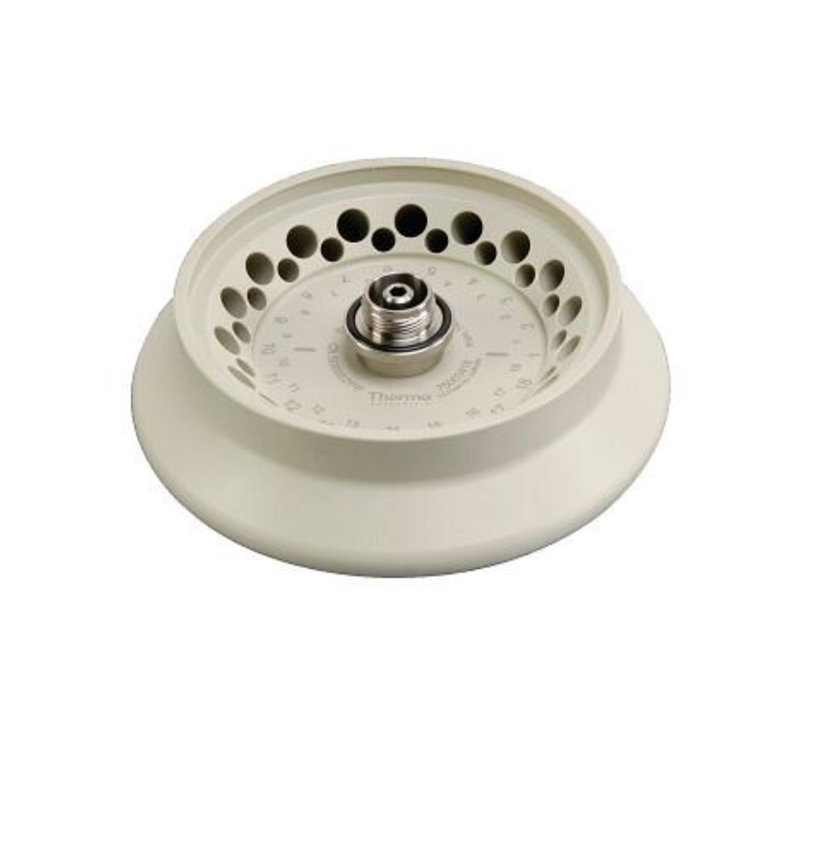 Thermo Scientific™ 18 x 2.0/0.5mL Dual Row Rotor with Screw-On-Lid, For Use With Sorvall Legend Micro 17/17R/21/21R, Pico and Fresco 17/21, MicroCL 17/17R/21/21R Centrifuges