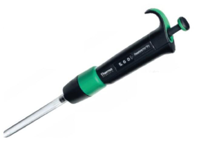 Finnpipette™ F2 Variable Volume Pipettes, 0.5 to 5 mL, Green