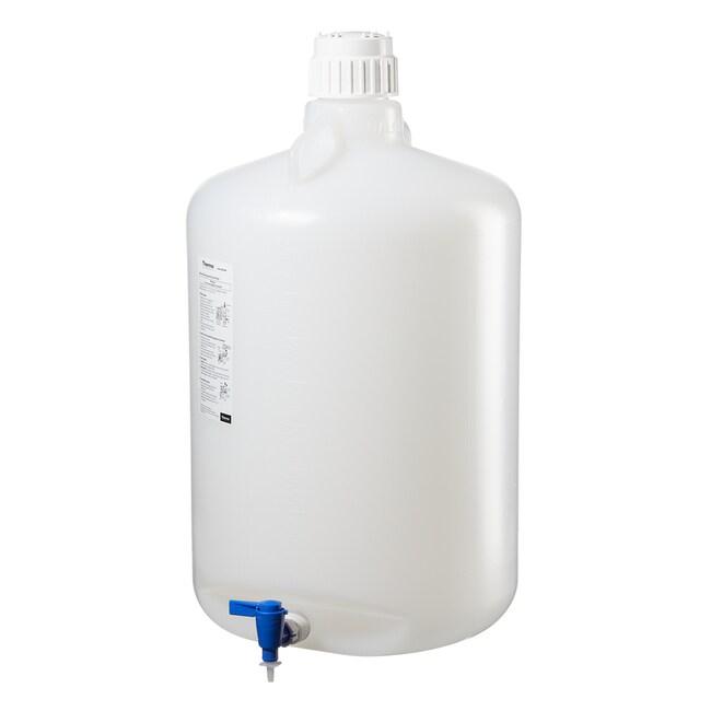 Thermo Scientific™ Nalgene™ Polypropylene, Carboy with Spigot, 50 L, Each