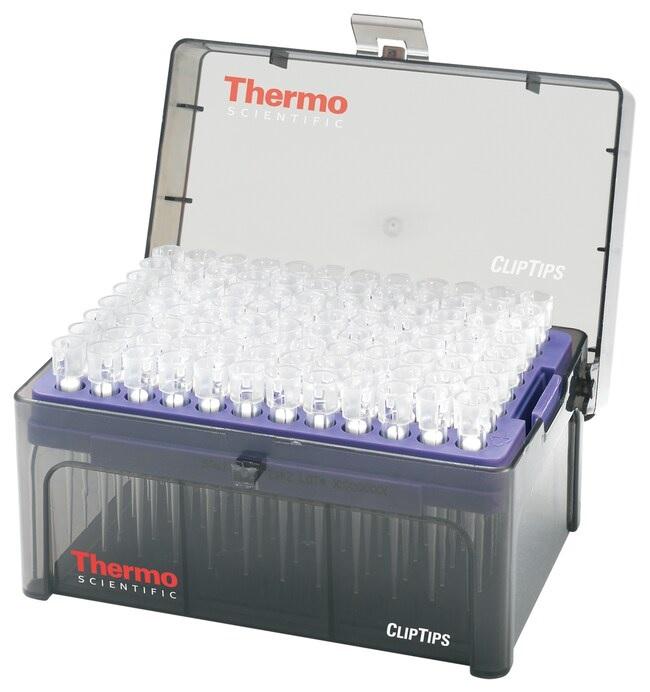 ClipTip™ Pipette Tips, 300 Ext, Non-filtered, Sterile, Rack, 300 μL, Orange, Reload