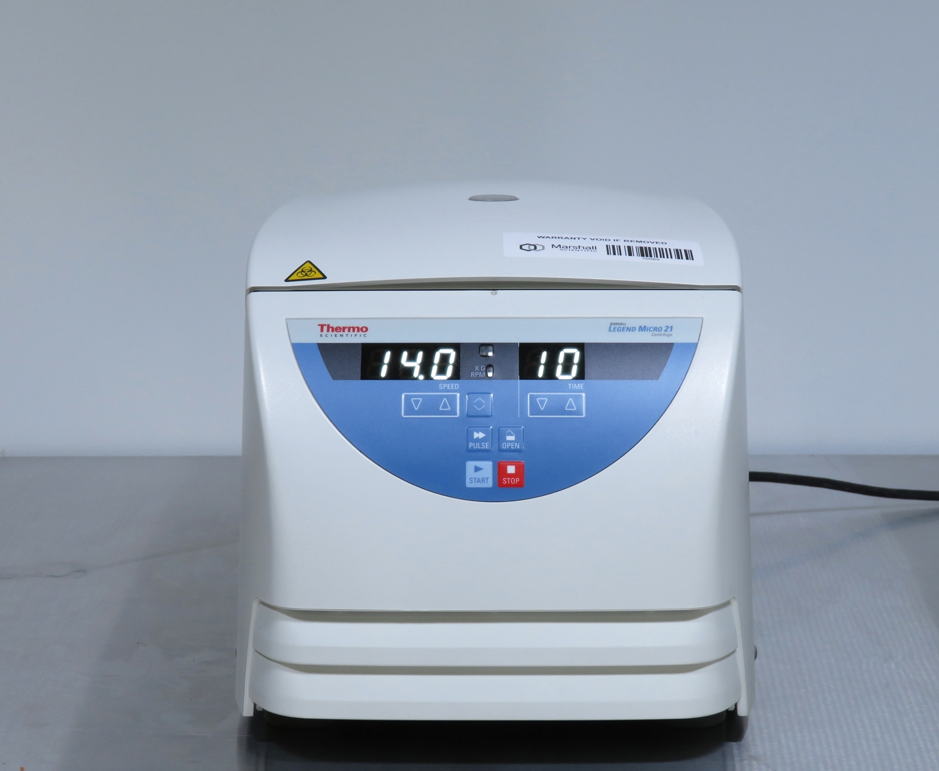 Thermo Scientific™ Sorvall™ Legend™ Micro 21 Microcentrifuge With 24 x 1.5/2.0mL Rotor