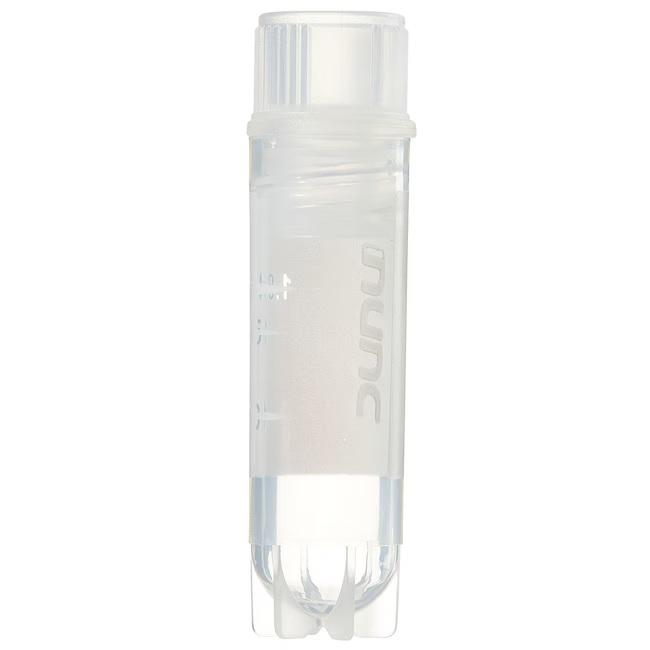 Nunc™ Biobanking and Cell Culture Cryogenic Tubes, 1.8mL, With Writing Surface, Internal, Case of 1800