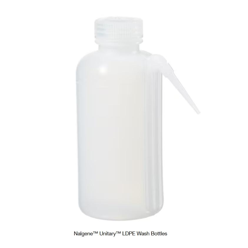 Nalgene™ Unitary™ LDPE Wash Bottles, 500 mL, Case of 24