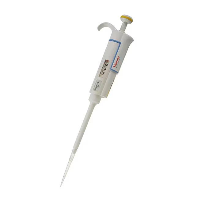 Finnpipette™ F1 Variable Volume Pipettes, 20 to 200 μL, Yellow