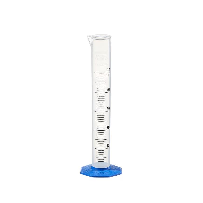 Nalgene™ Polypropylene Graduated Cylinders, 50 mL, Case of 18