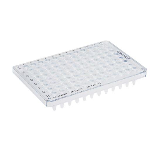 Eppendorf twin.tec® PCR Plate 96, semi-skirted, 250 µL, PCR clean, colorless, 25 plates