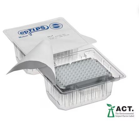 epT.I.P.S.® Motion as Reload System, with filter, PCR clean, 50 µL, 2,304 tips (24 trays × 96 tips)