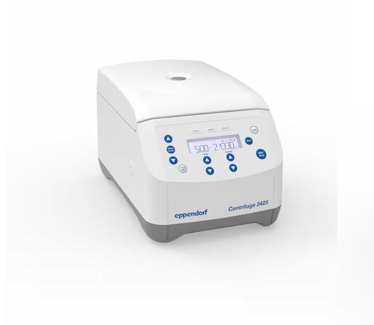 Eppendorf non-refrigerated centrifuge 5425, keypad, without rotor