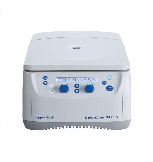 Eppendorf refrigerated centrifuge 5427 R, rotary knobs, with Rotor FA-45-30-11