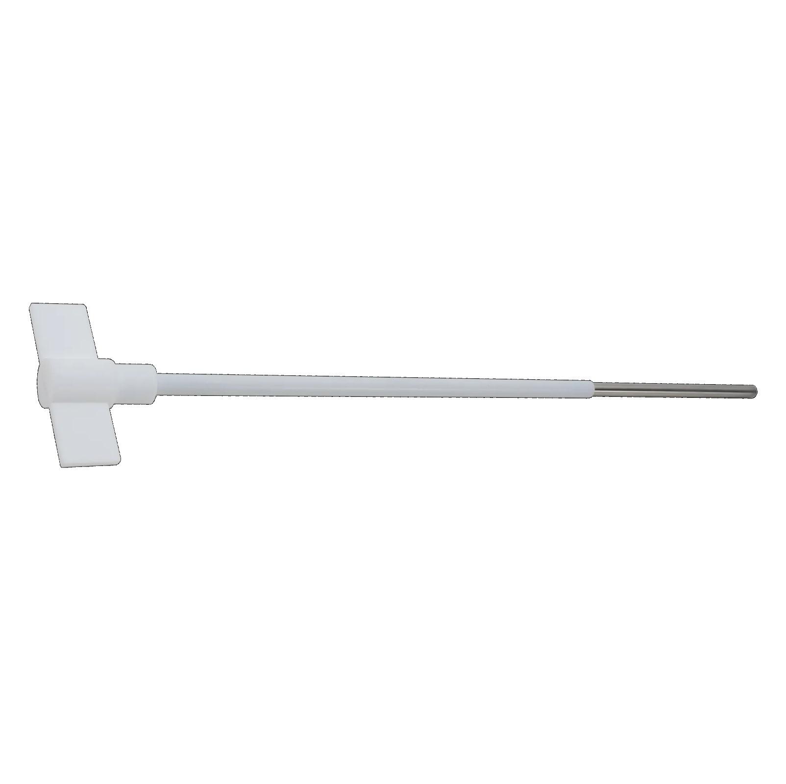 D-Lab Straight stirrer, PTFE coated, shaft length 35 cm, stirrer diameter 7 cm